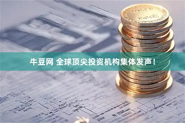 牛豆网 全球顶尖投资机构集体发声！