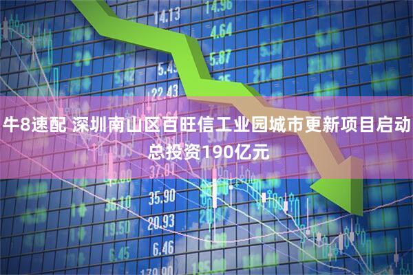 牛8速配 深圳南山区百旺信工业园城市更新项目启动 总投资190亿元